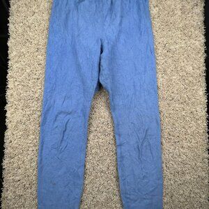 Patagonia Fleece Sweatpants Adult Medium Blue Outdoors Hiking Capilene Women